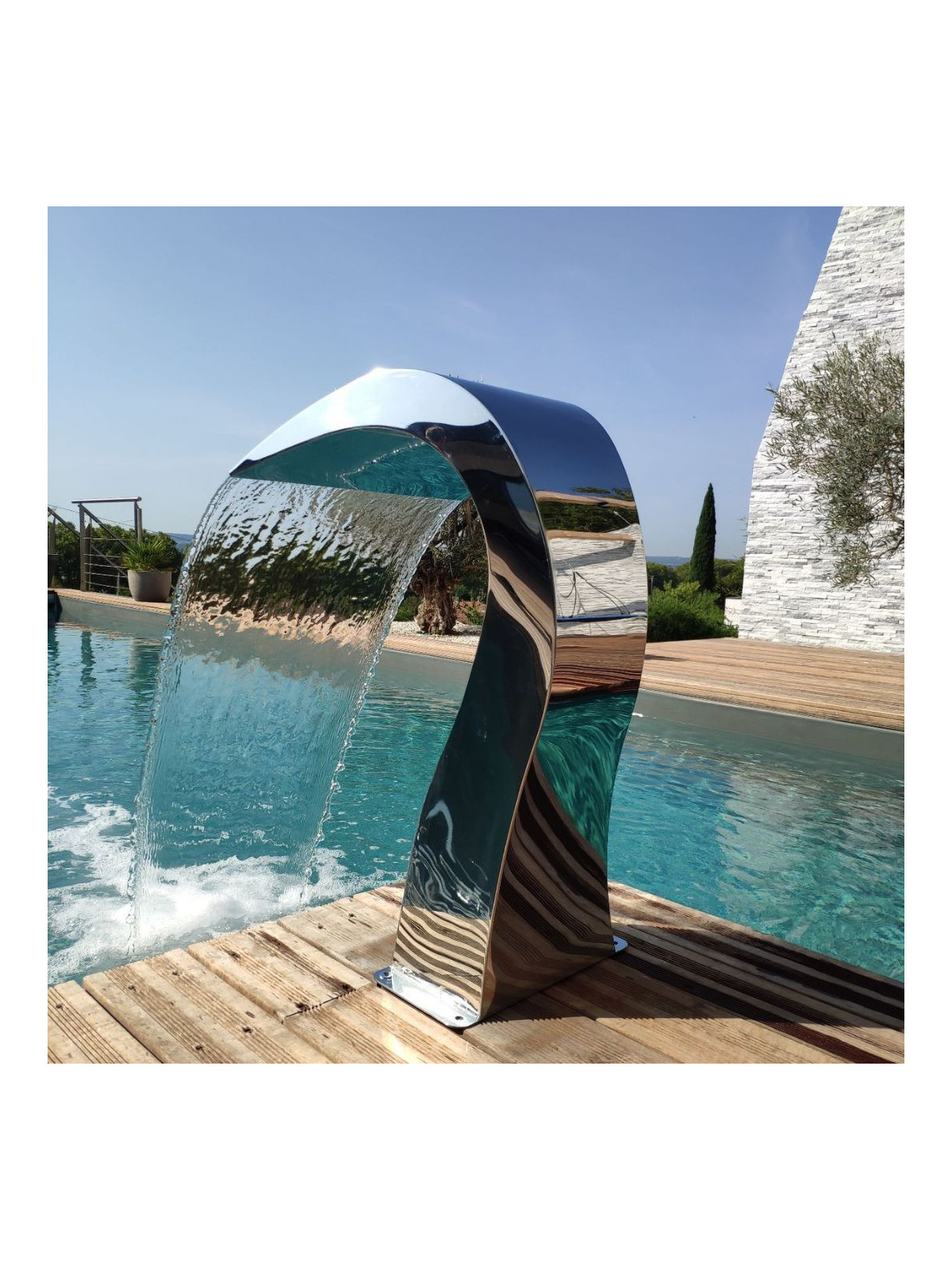 Cascade Demi Coeur H80.5cm (Livraison fin septembre)