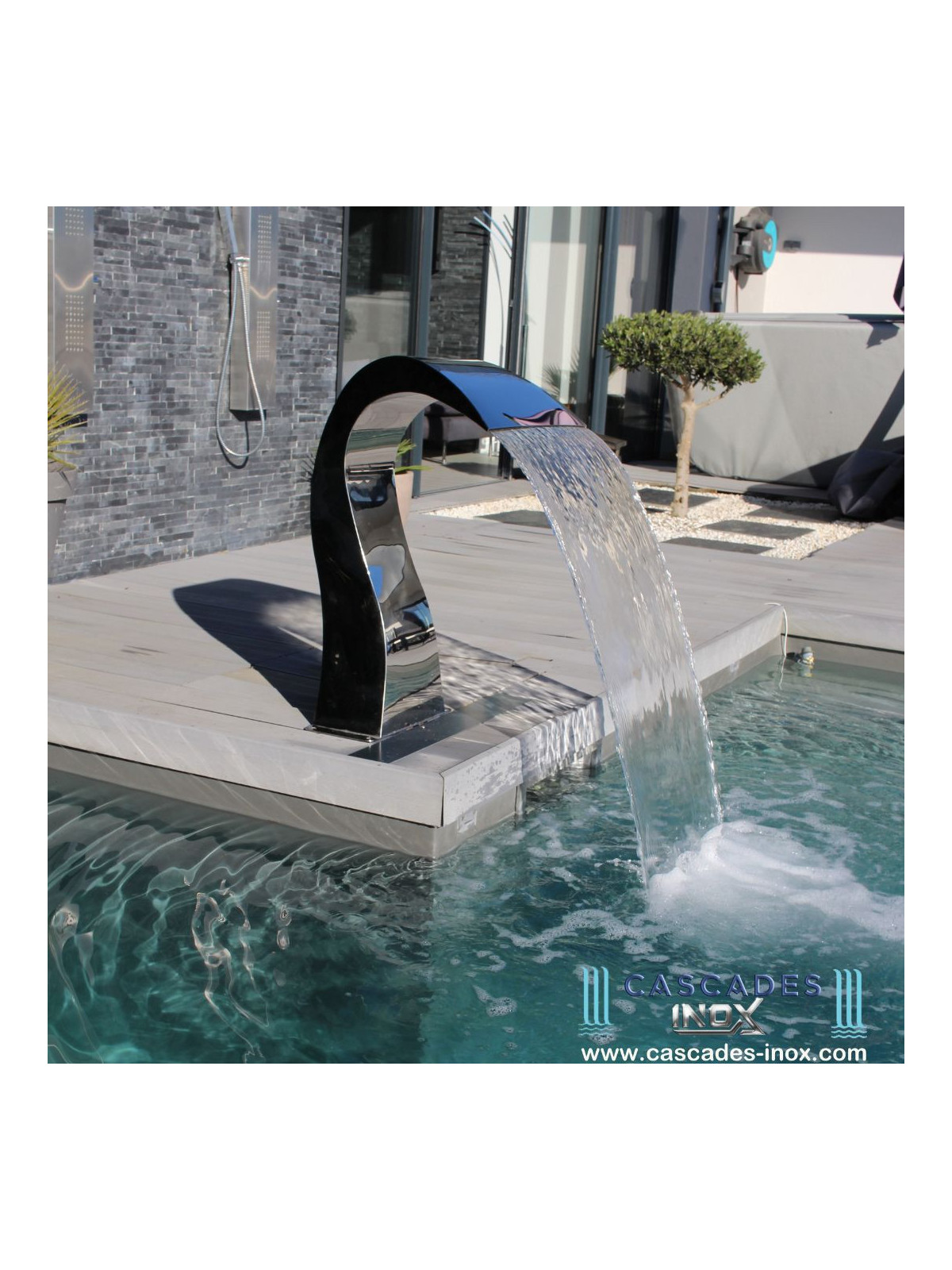 Cascade Demi Coeur H80.5cm (Livraison fin septembre)