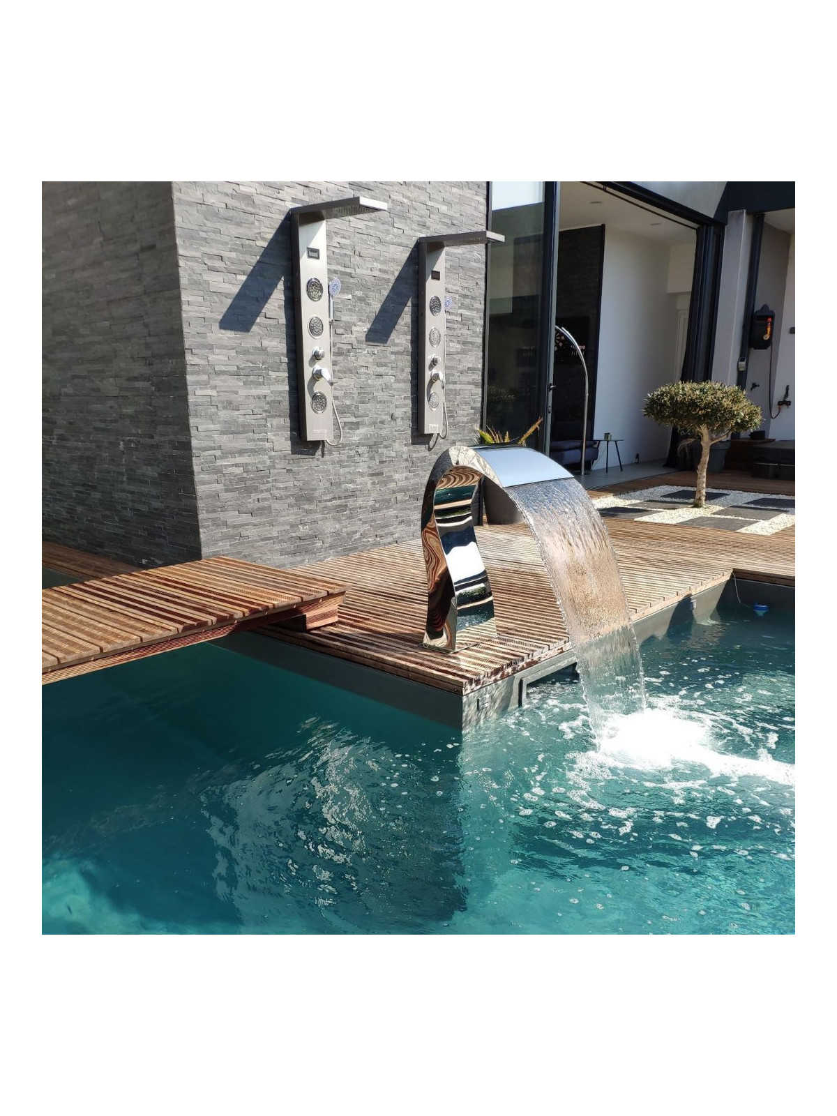 Cascade Demi Coeur H80.5cm (Livraison fin septembre)