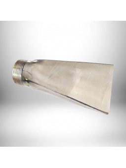 Embout à visser plat 8cm