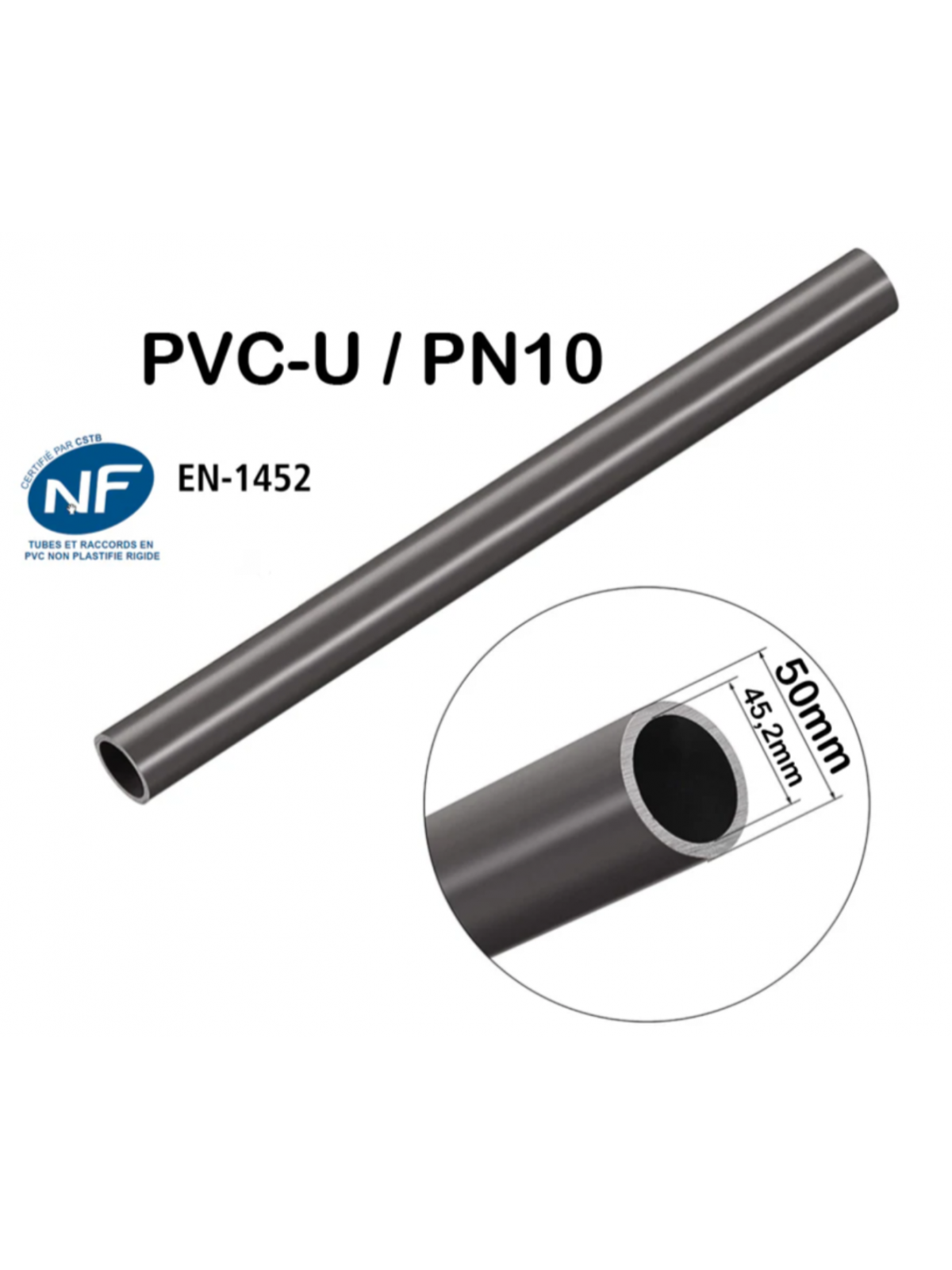 Tube 50mm PN10