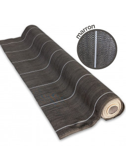 Vente au mètre Marron 130gr/m2