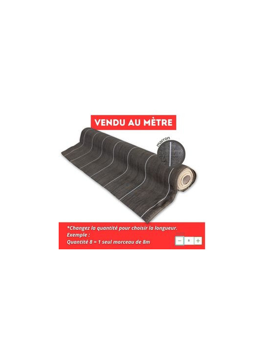 Vente au mètre Marron 130gr/m2