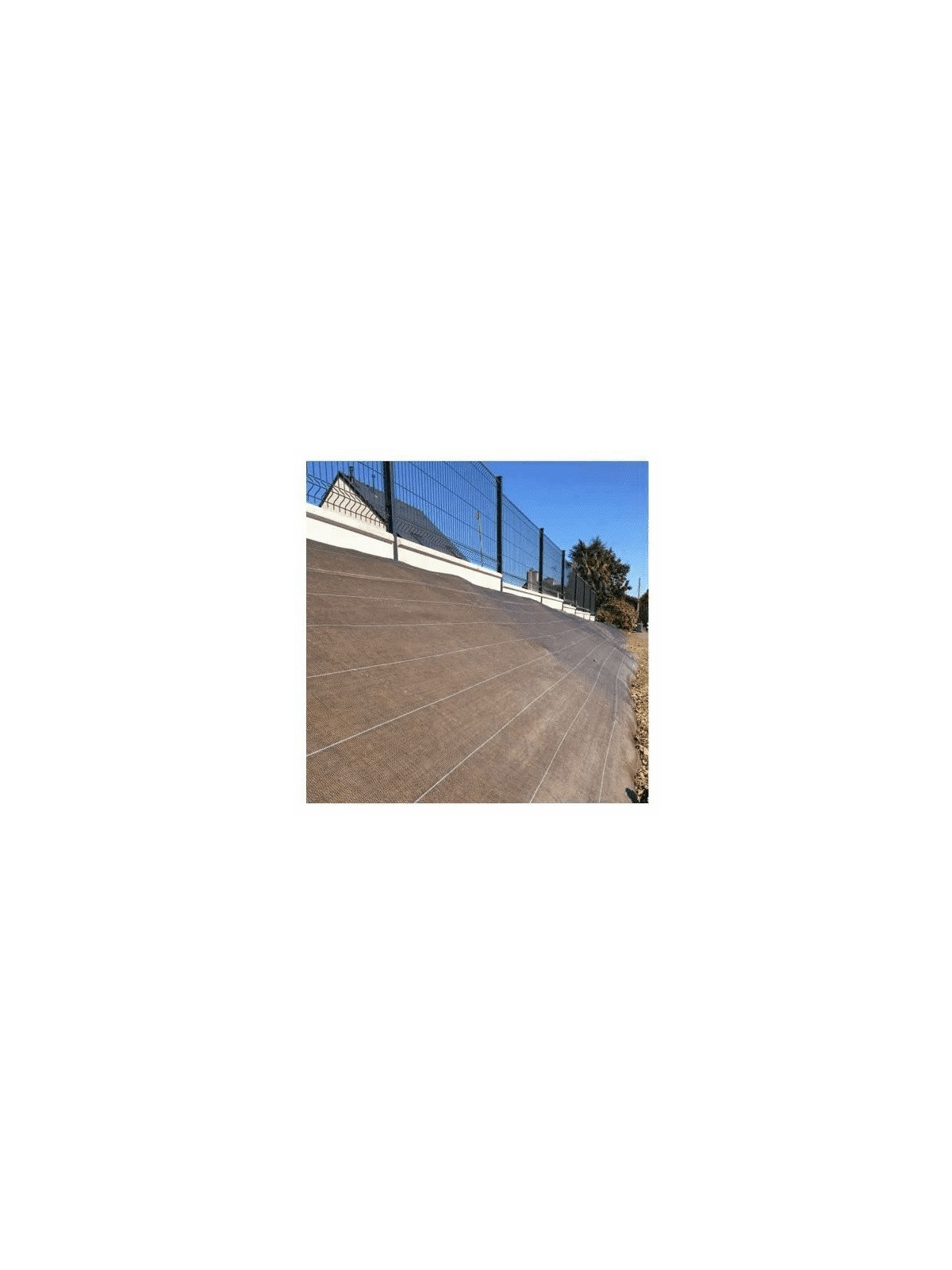 Largeur 2,07m Marron 130gr/m²