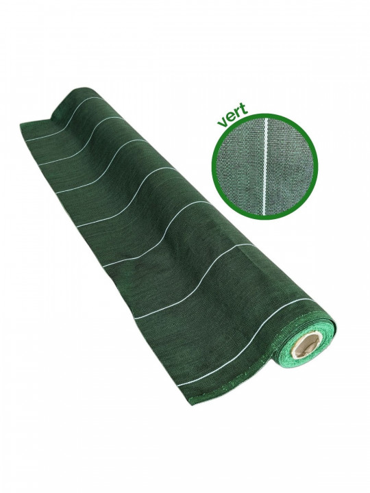 Largeur 1,28m Vert 130gr/m²