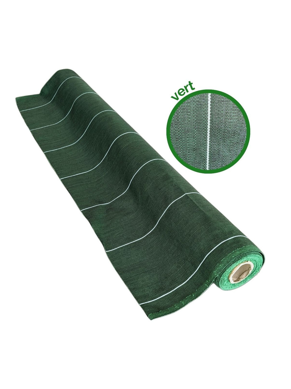 Largeur 1,28m Vert 130gr/m²