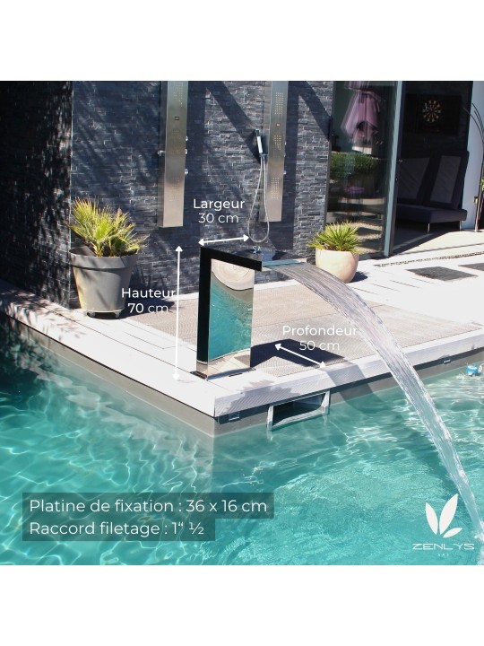 Cascade Demi Cube H70cm