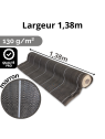 Largeur 1,38m Marron 130gr/m² Toile de paillage