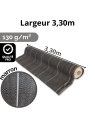 Largeur 3,30m Marron 130gr/m² Toile de paillage