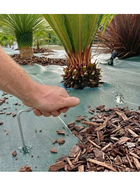 Agrafes sols durs ou caillouteux 24cm/9cm/4cm