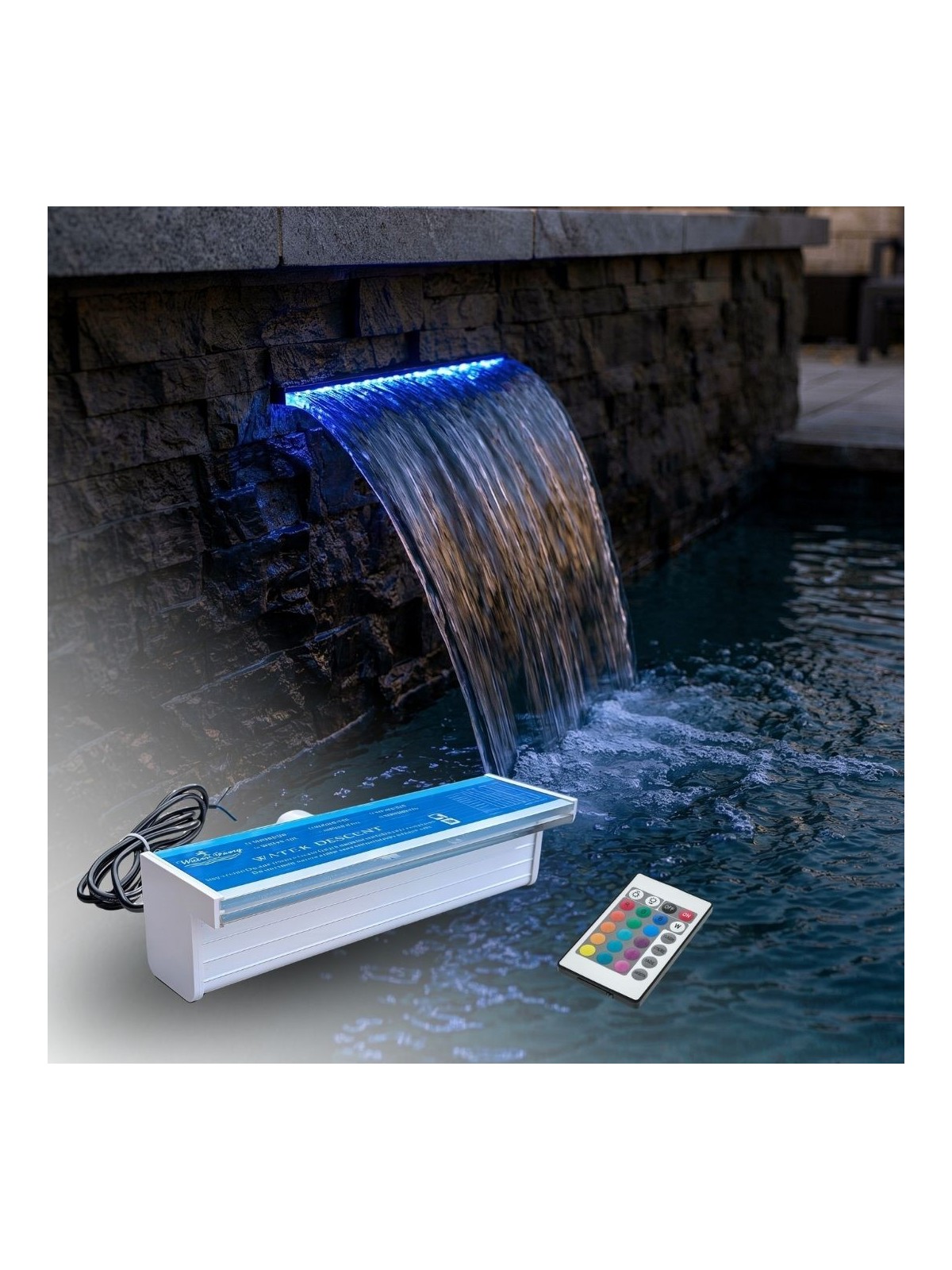 Modèle LED avec télécommande