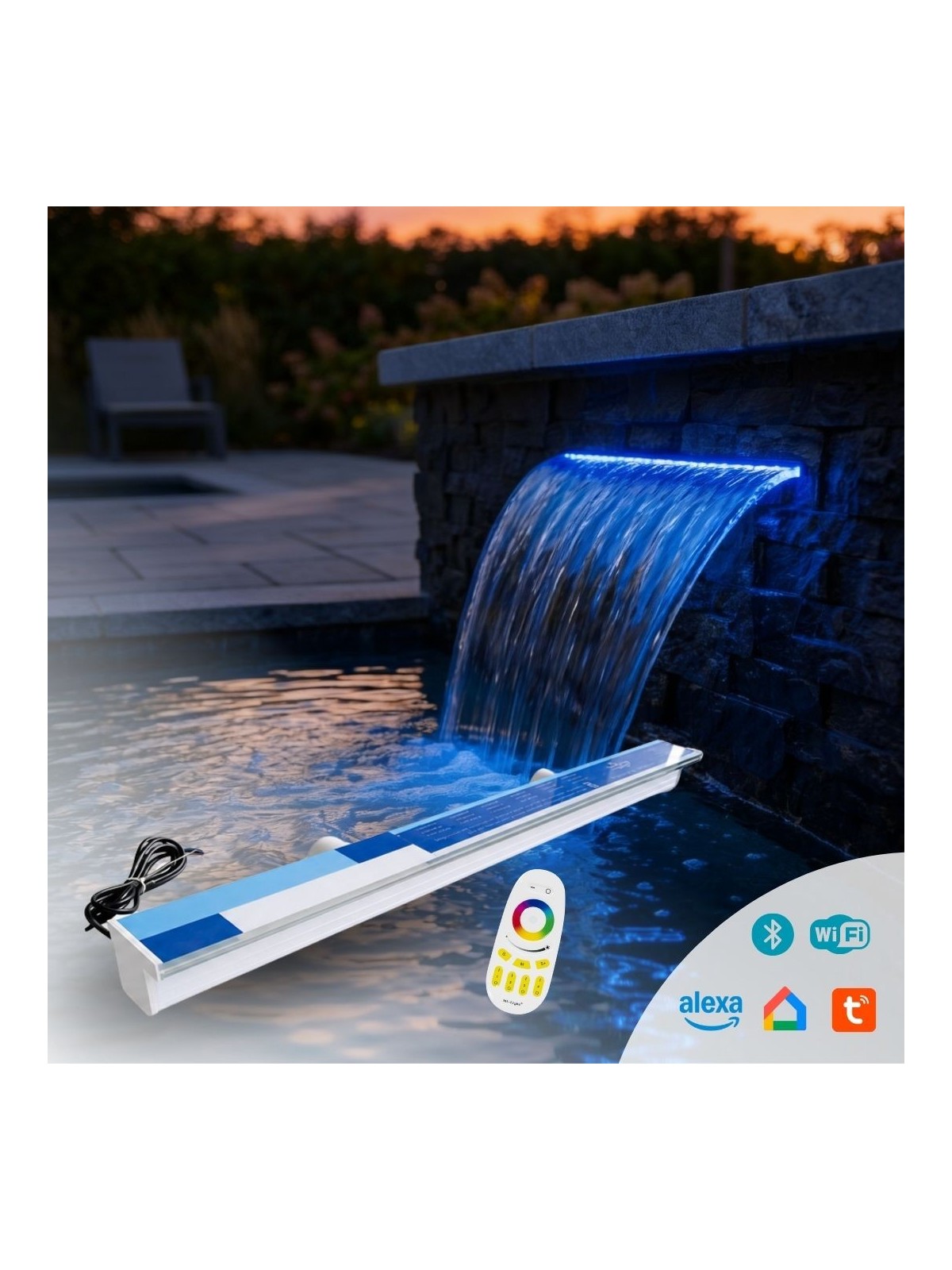 Modèle LED / Bluetooth / Wifi / Télécommande