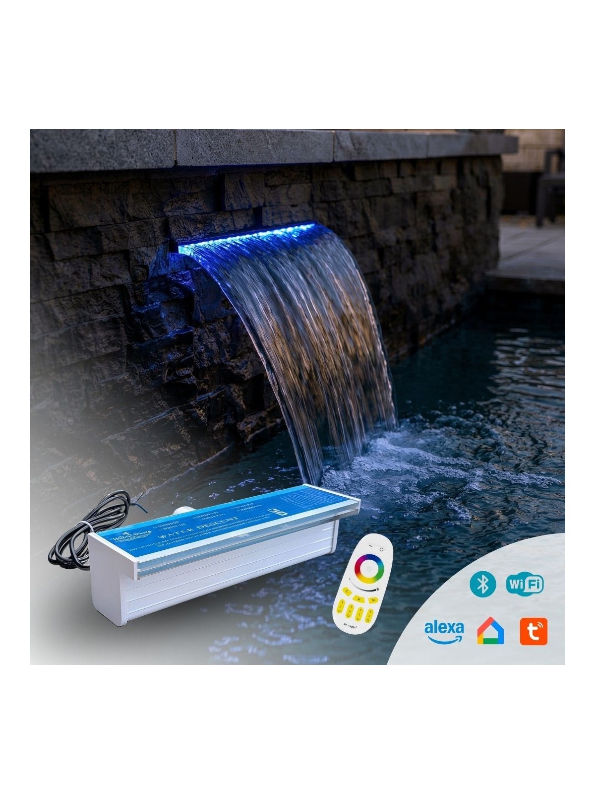 Modèle LED / Bluetooth / Wifi / Télécommande